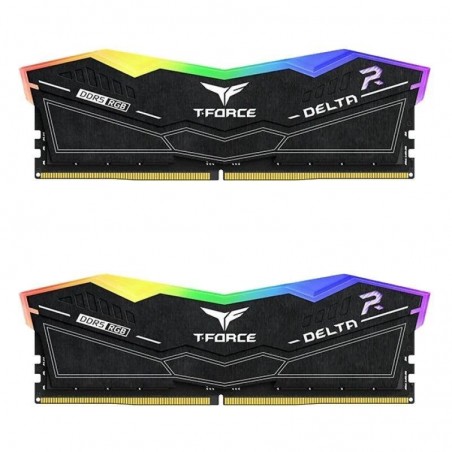 KIT MEMORIA RAM TEAMGROUP DELTA 32GB (2X16GB) DDR5 6000MHZ RGB CL38 BLACK