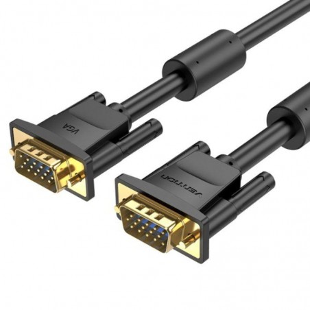 CABLE SVGA VENTION VGA/M - VGA/M 3M BLACK