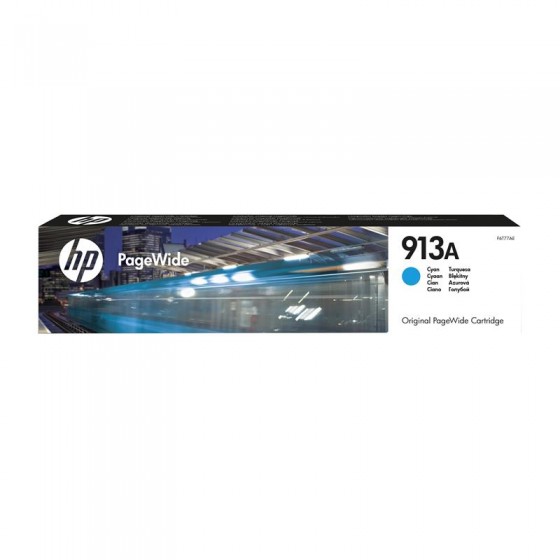 TINTA HP PAGEWIDE 913A CYAN