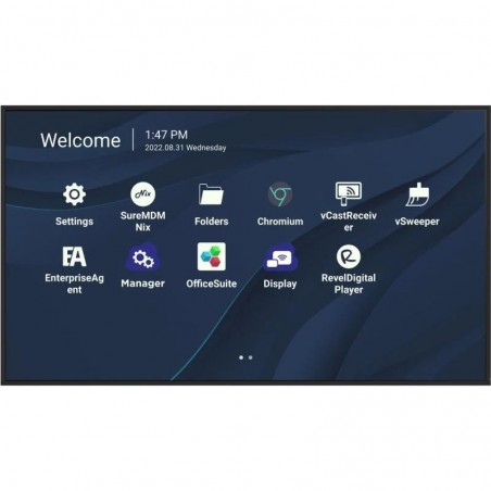 MONITOR DISPLAY PUBLICITARIO VIEWSONIC 75 4K MULTIMEDIA USB-C RJ45 HDMI