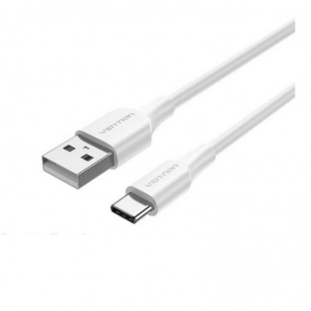 CABLE VENTION USB-A/M - USB-C/M 3A 480MBPS 60W 1.5M WHITE