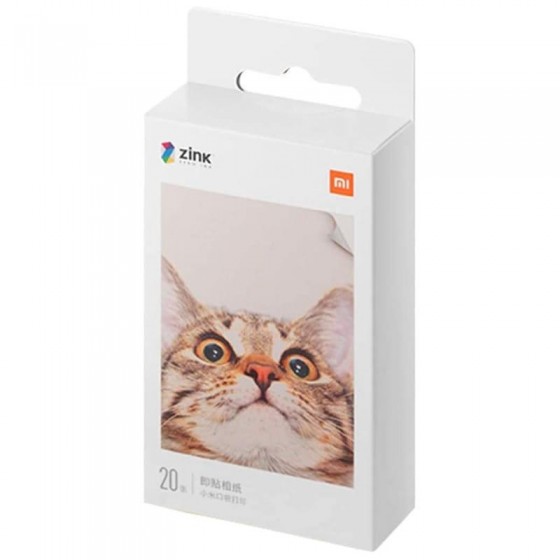 PAPEL FOTOGRAFICO XIAOMI MI PORTABLE PHOTO PRINTER PAPER 5 X 7.6 20HOJAS