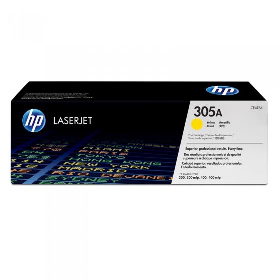 TONER HP 305A CE412A YELLOW