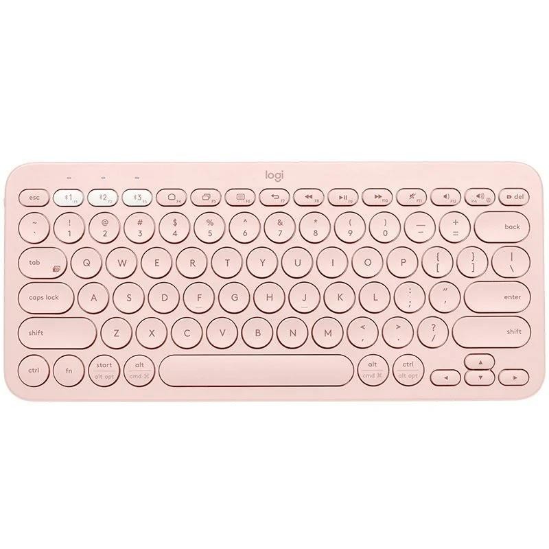 TECLADO LOGITECH K380 TKL BLUETOOTH MULTI-DEVICE ROSE