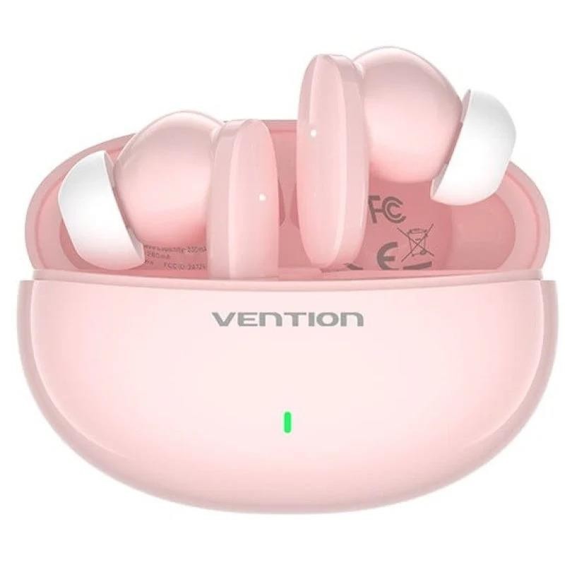 AURICULARES VENTION BLUETOOTH 5.3 TRUE WIRELESS 7 HORAS ROSE