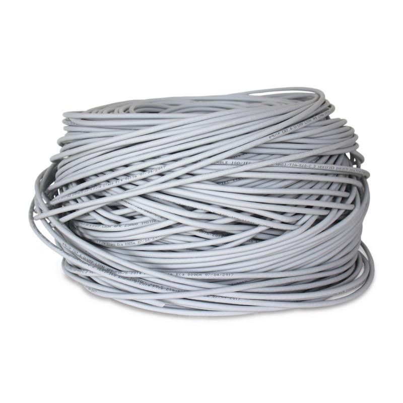 CABLE DE RED BOBINA ONEWAY CAT.5E UTP GIGABIT 1000MBPS 100M GREY