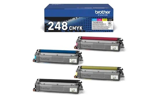TONER BROTHER TN248 PACK 4 COLORES