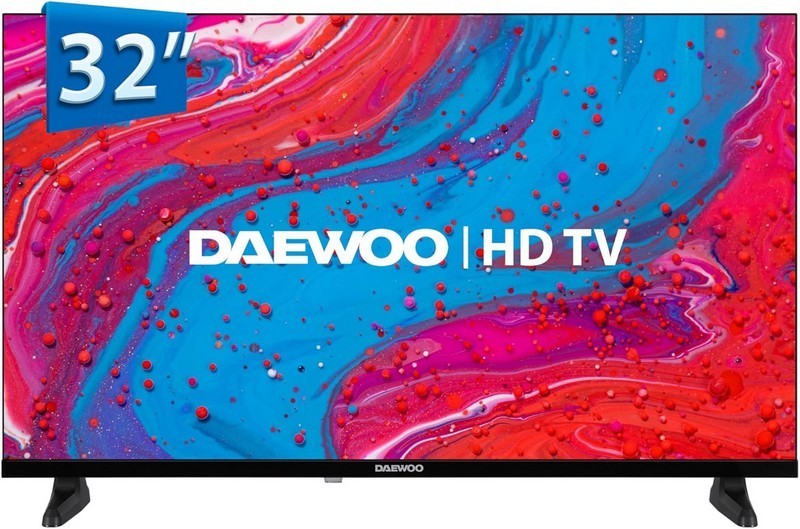 TELEVISOR DAEWOO 32 LED HD USB SMART TV  WIFI BLUETOOTH