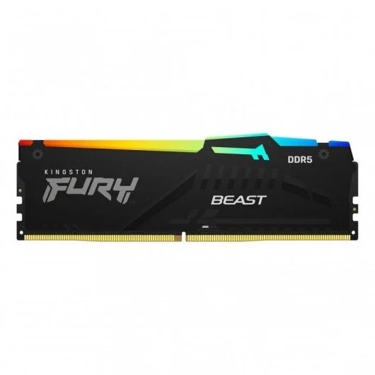 MEMORIA RAM 32GB KINGSTON DDR5 6000MHZ FURY BEAST CL36 1.35V RGB