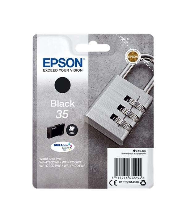 TINTA EPSON C13T35814010 BLACK 35 DURABRITE ULTRA T3581