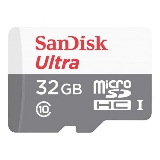 MEMORIA MICRO SD 32GB SANDISK ULTRA HC C10 + ADAPTADOR SD
