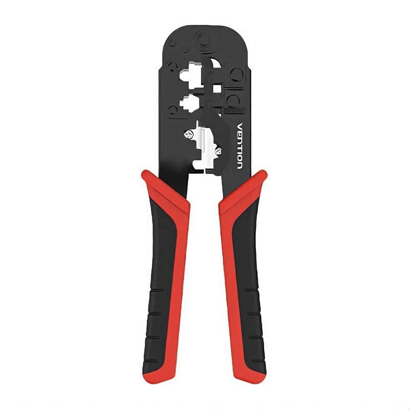CRIMPADORA VENTION METALICA RJ45 RED/BLACK