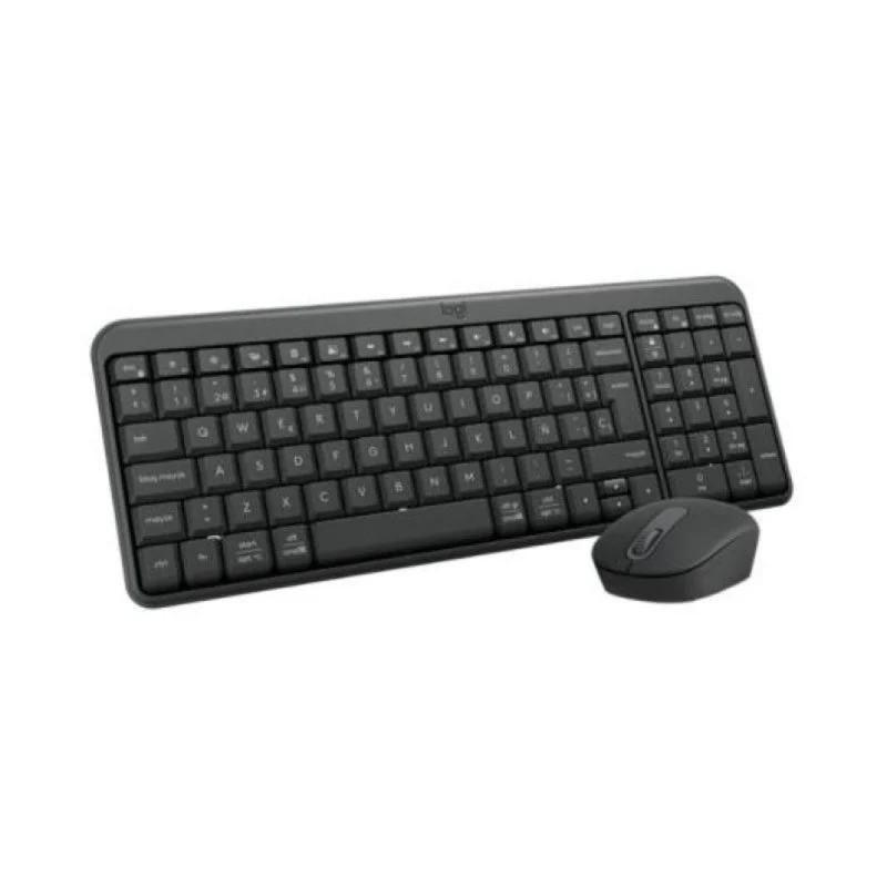TECLADO + RATON LOGITECH MK250 WIRELESS BLACK