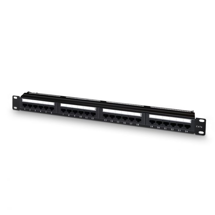 PATCH PANEL AISENS 19 24 PUERTOS CAT 6 UTP