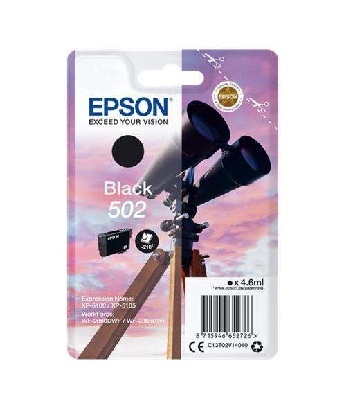 TINTA EPSON C13T02V14010 T02V1 BLACK 502